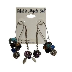 Ethel & Myrtle Fireball Cluster Earrings Women OS Multi Boho Eclectic